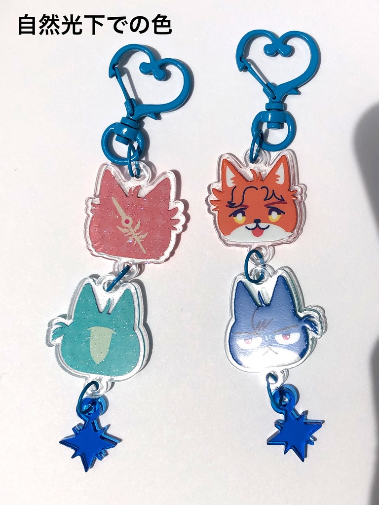 Sylvix Omochi/シルフェリおもちのアクリルキーホルダー