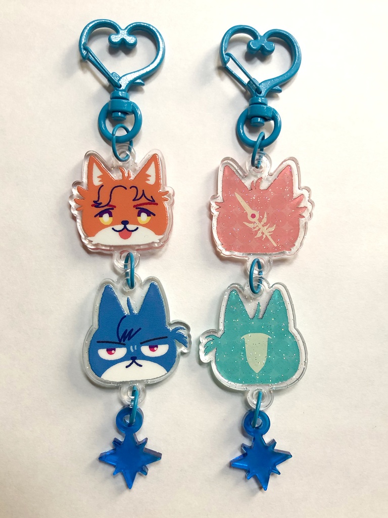 Sylvix Omochi/シルフェリおもちのアクリルキーホルダー