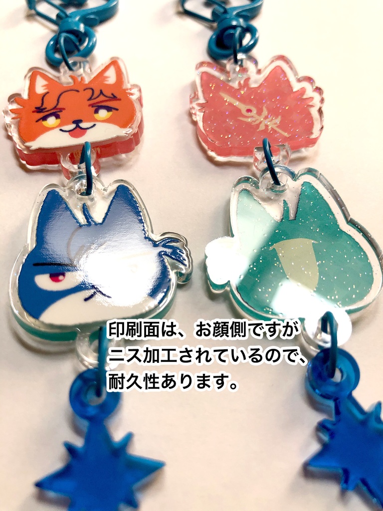 Sylvix Omochi/シルフェリおもちのアクリルキーホルダー