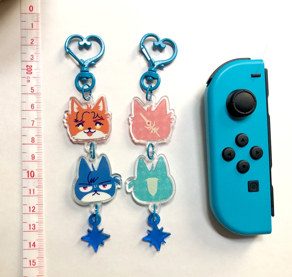 Sylvix Omochi/シルフェリおもちのアクリルキーホルダー