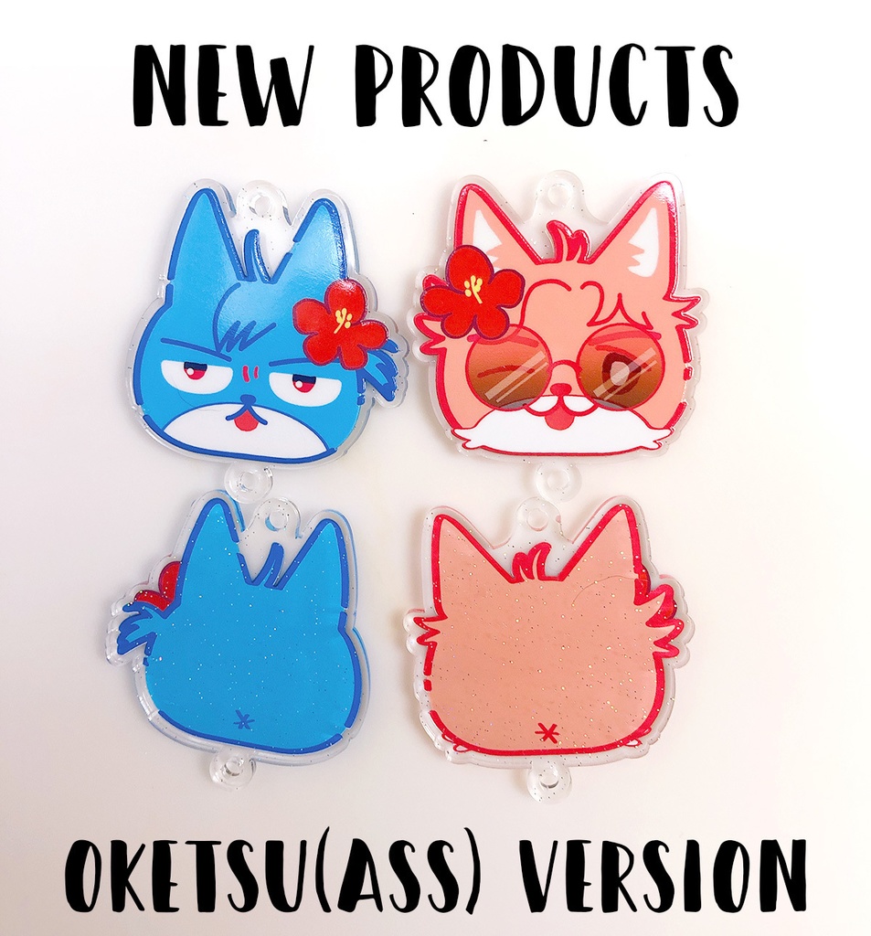 Sylvix Summer シルフェリおもちサマー!アクリルキーホルダー