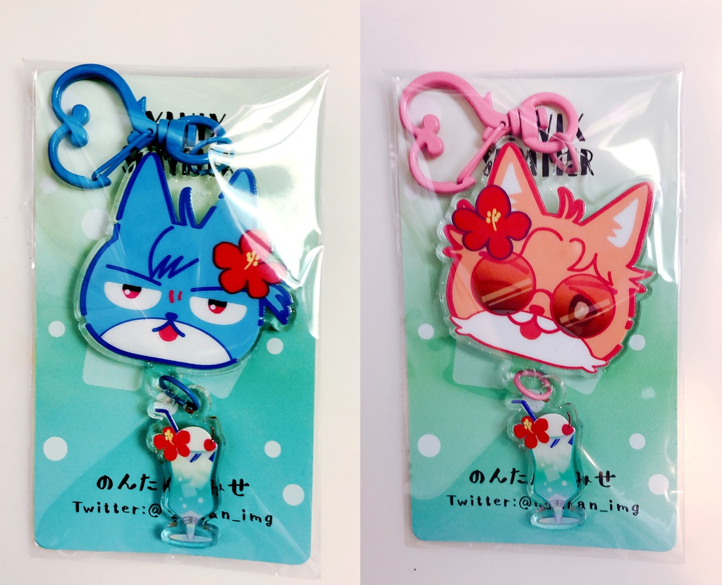 Sylvix Summer シルフェリおもちサマー!アクリルキーホルダー