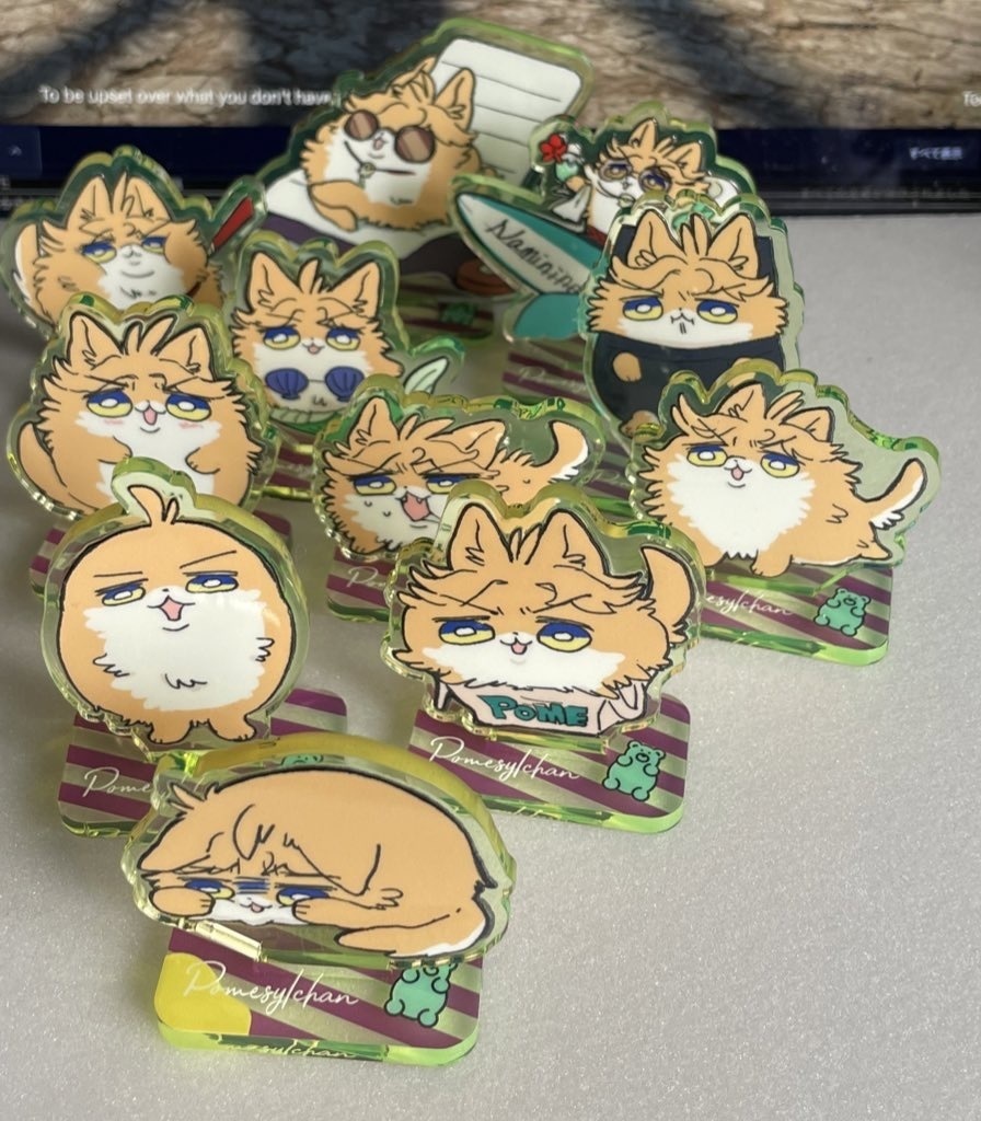 6/27 22:00 再販:ポメシルちゃんアクスタ