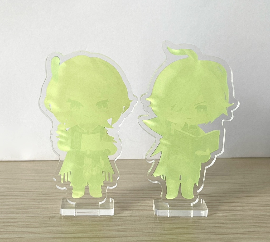 カーヴェとアルハイゼンのアクスタ