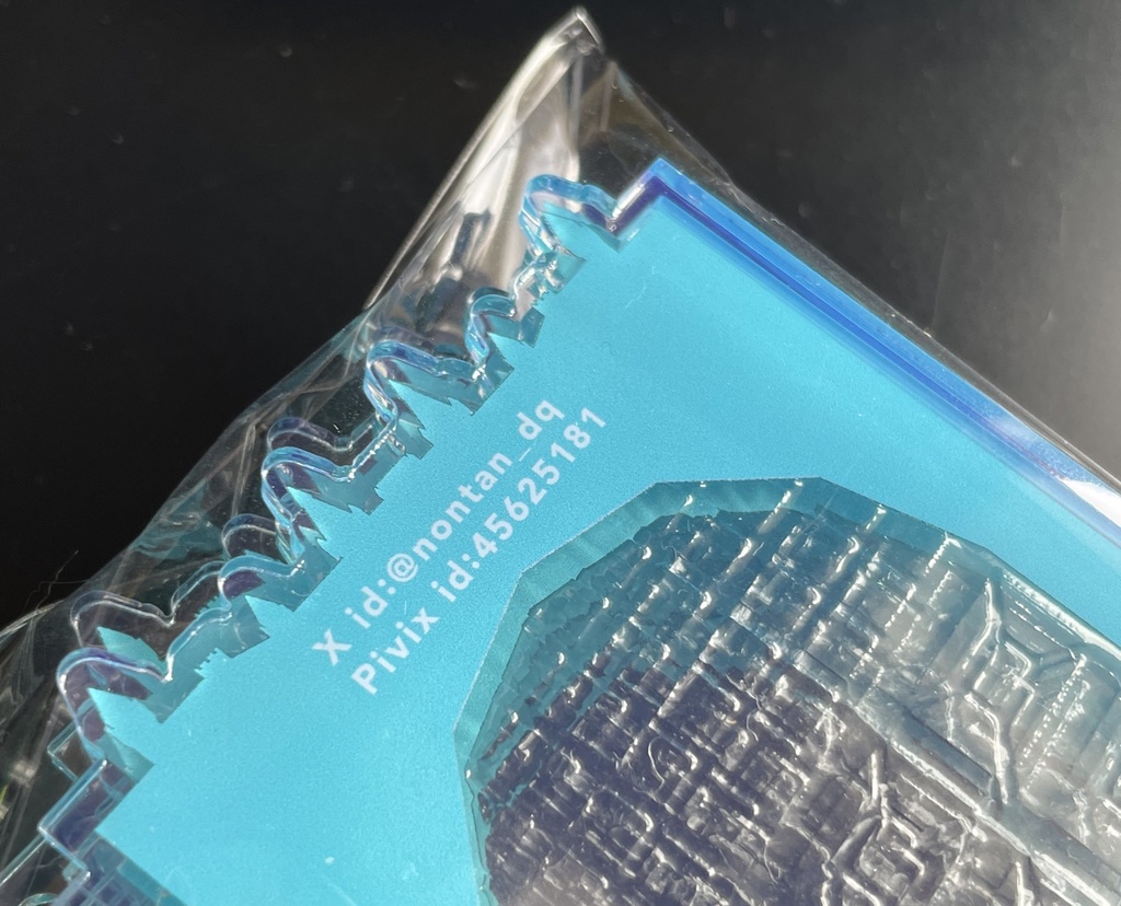 お城のアクリルケース