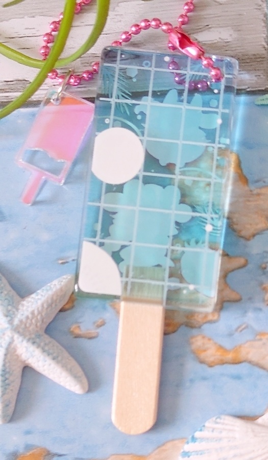 プール風アイスアクキー