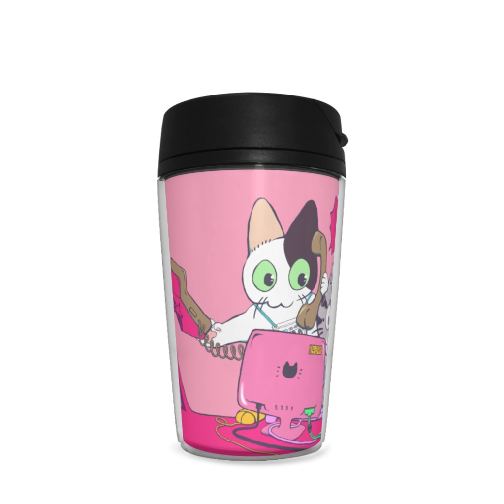 エンジニァのタンブラー(障害対応中Ver.) ピンク