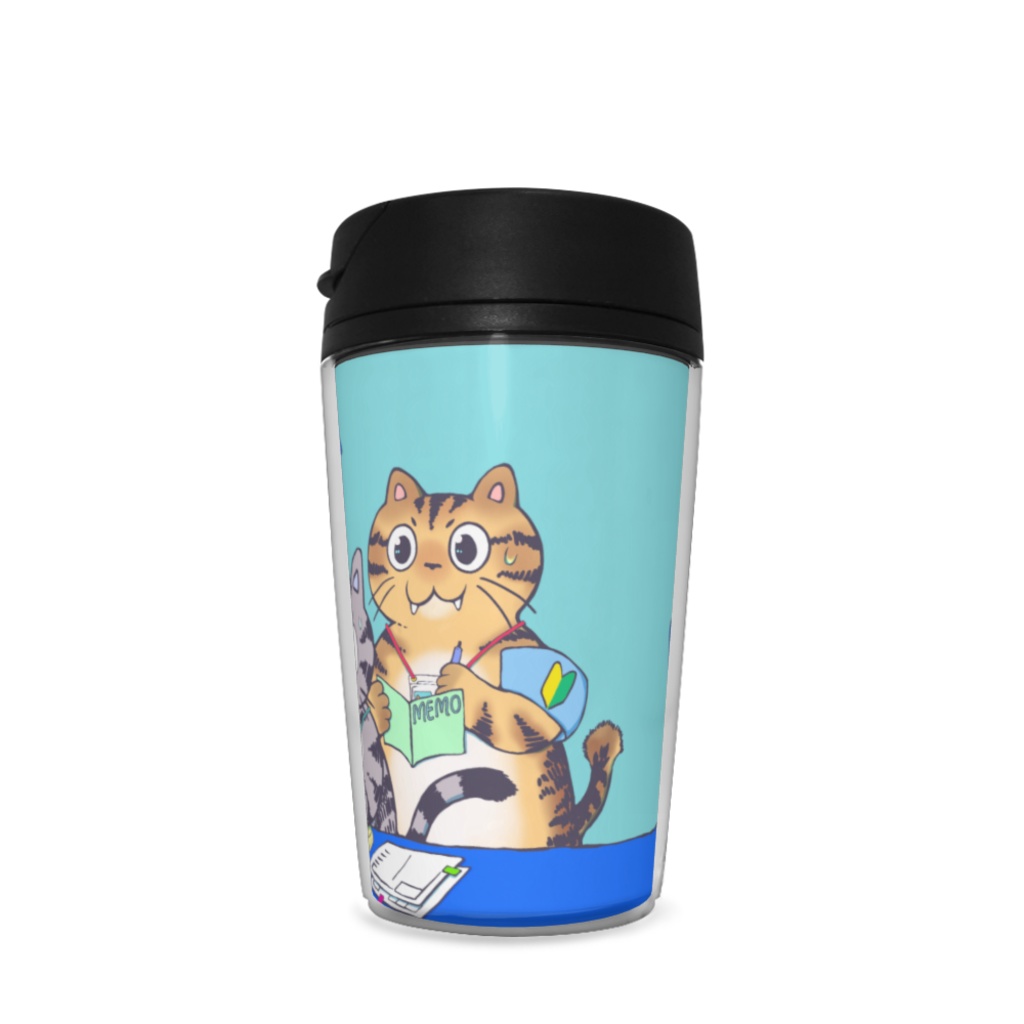 エンジニァのタンブラー(障害対応中Ver.) ブルー