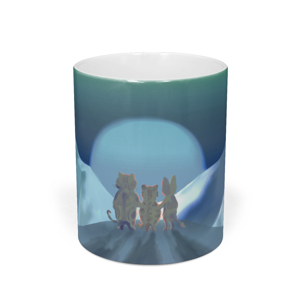 3匹のマグカップ (未知の光Ver.)