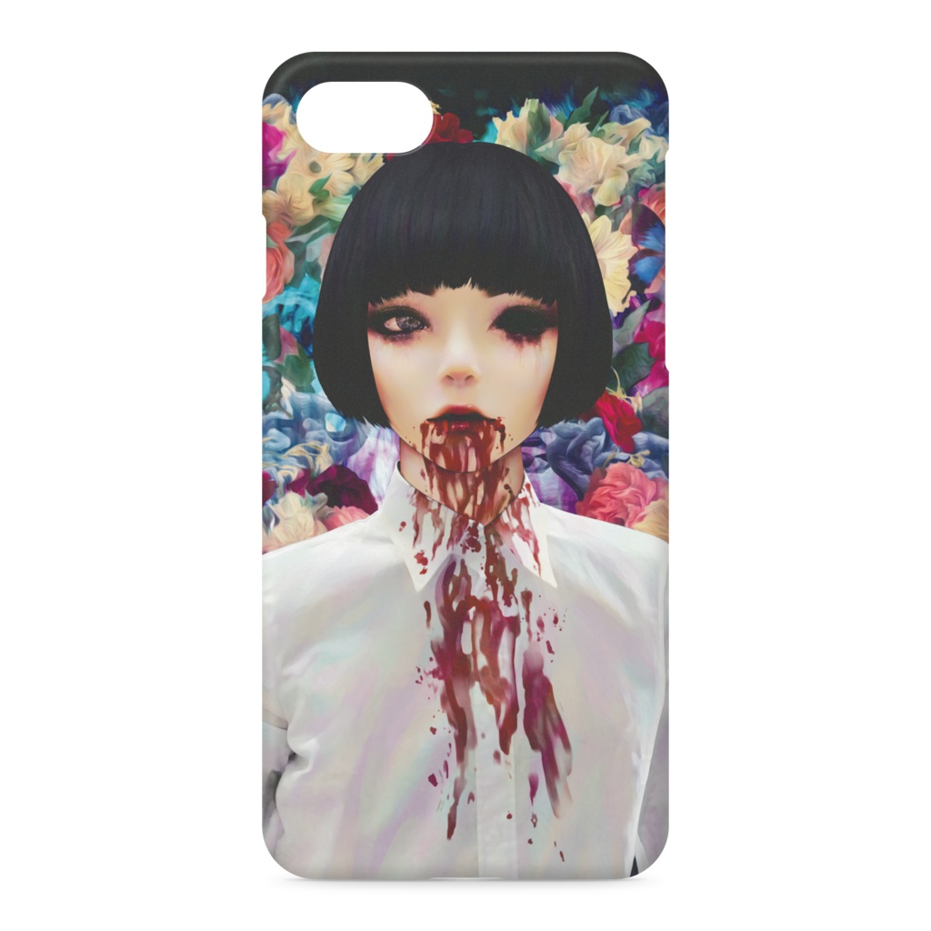 iPhoneケース 「Crazy bloom」