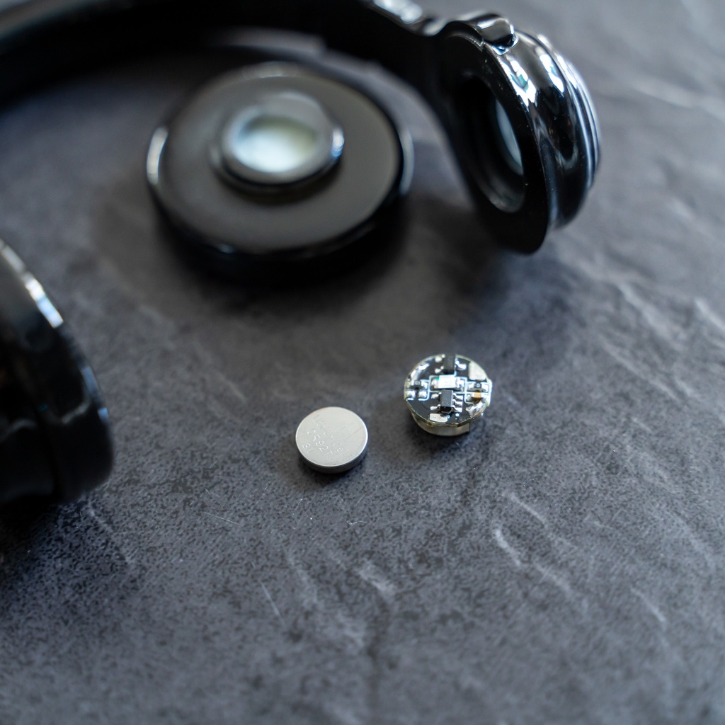 【受注生産】ドール用 1/3 光るヘッドフォン【LEDライト付き】