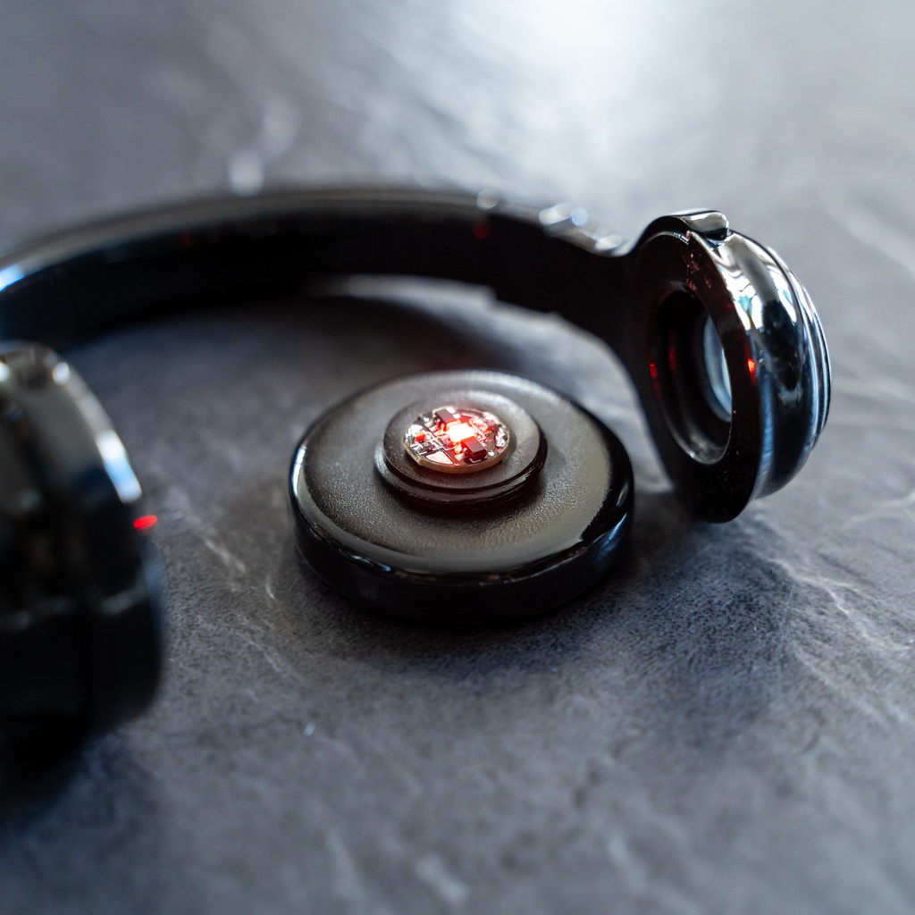 【受注生産】ドール用 1/3 光るヘッドフォン【LEDライト付き】