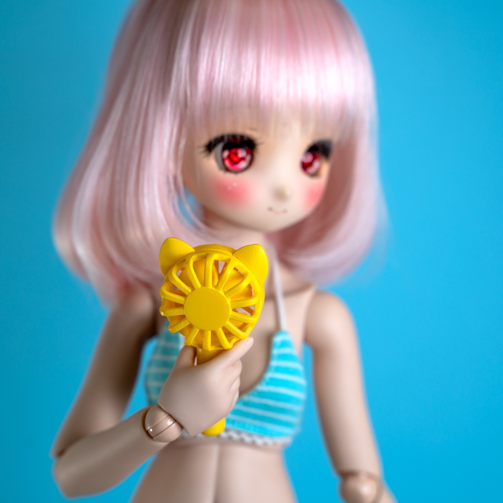 ドール用 ハンディ扇風機 MDD DD