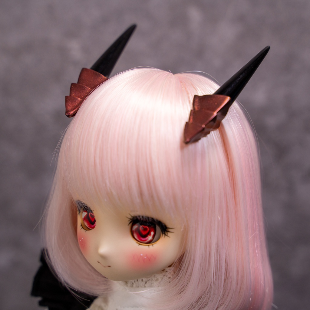  【受注生産】ドラゴン角 - マジックレッド