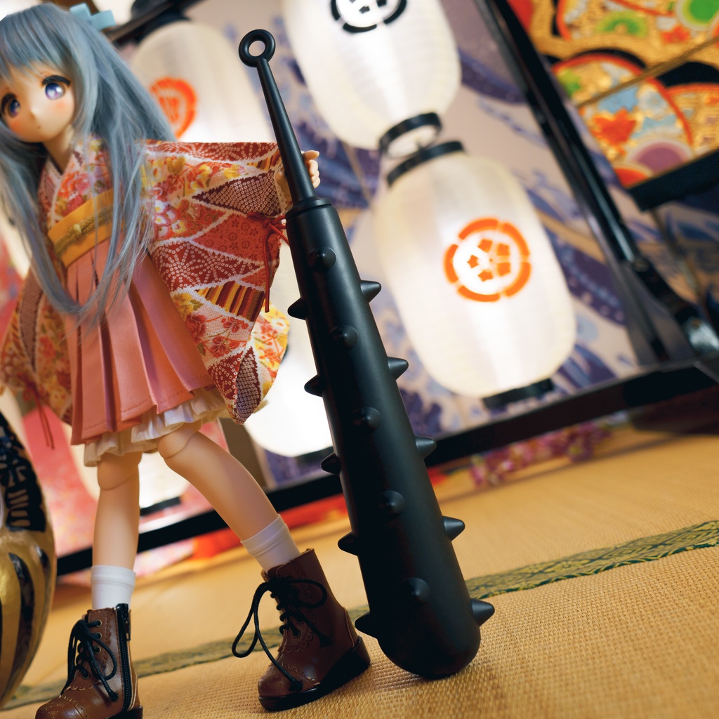 ドール用 1/3 金砕棒