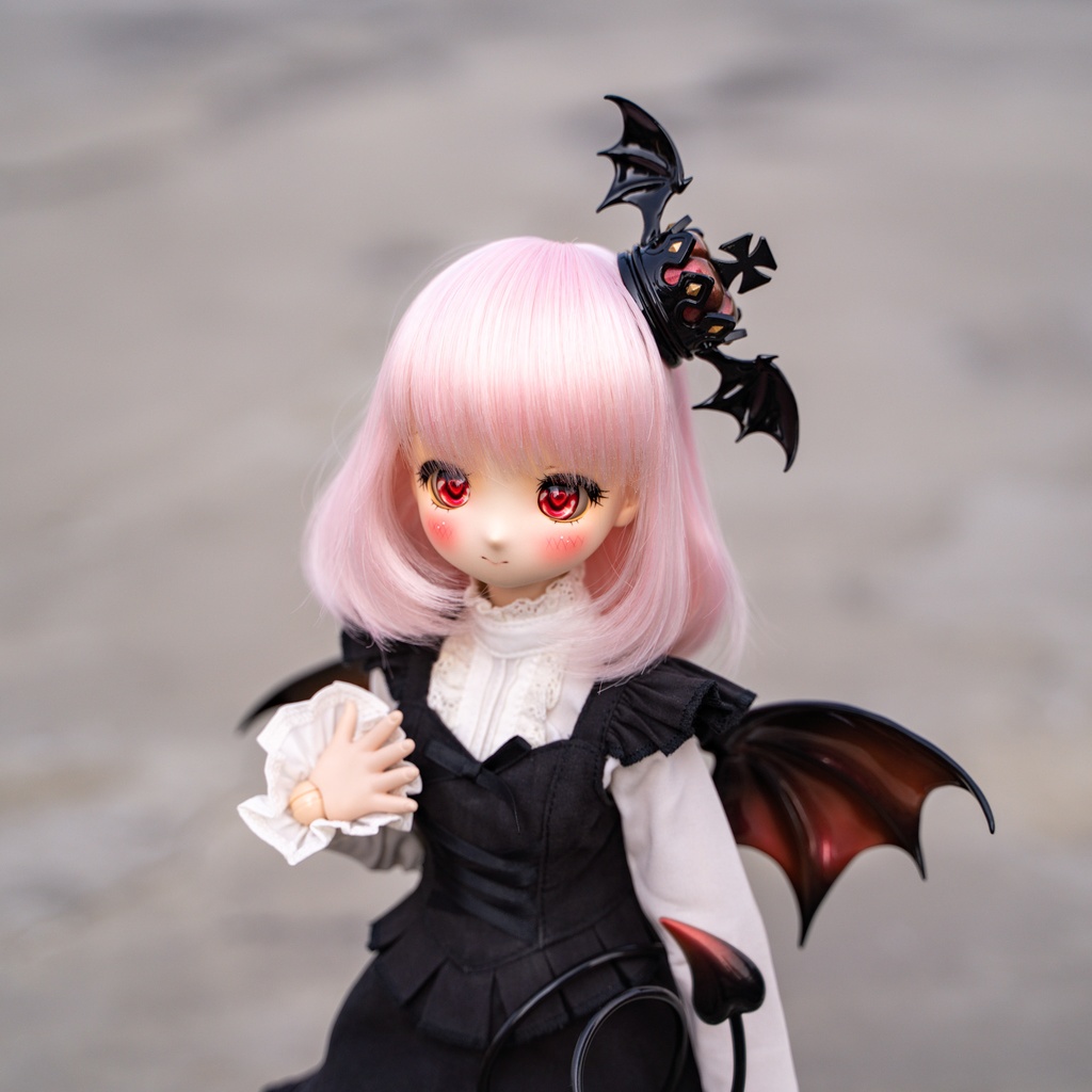 1/3ドール用 小悪魔の王冠 (翼 ver.)