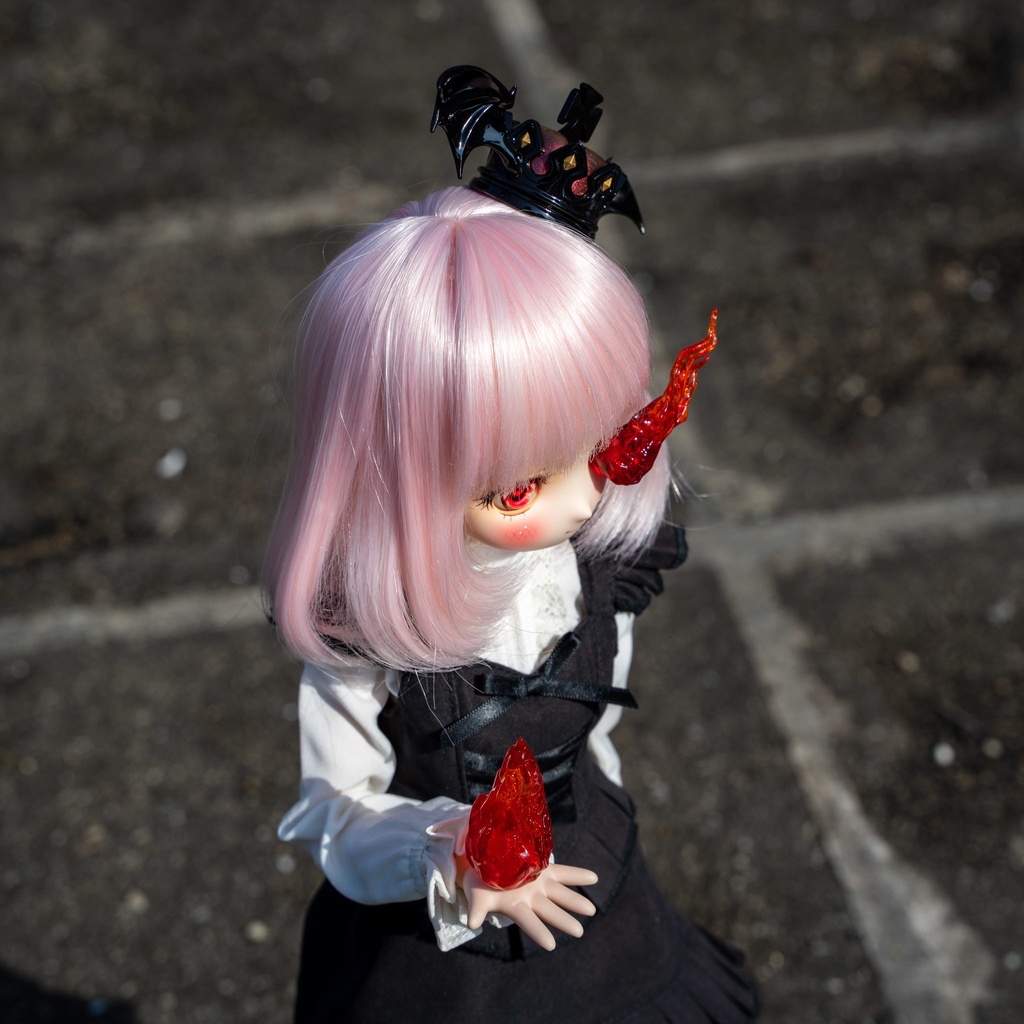 ドール用 目が炎 FX