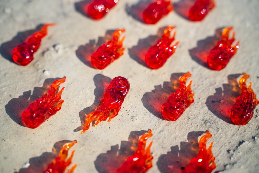 ドール用 目が炎 FX