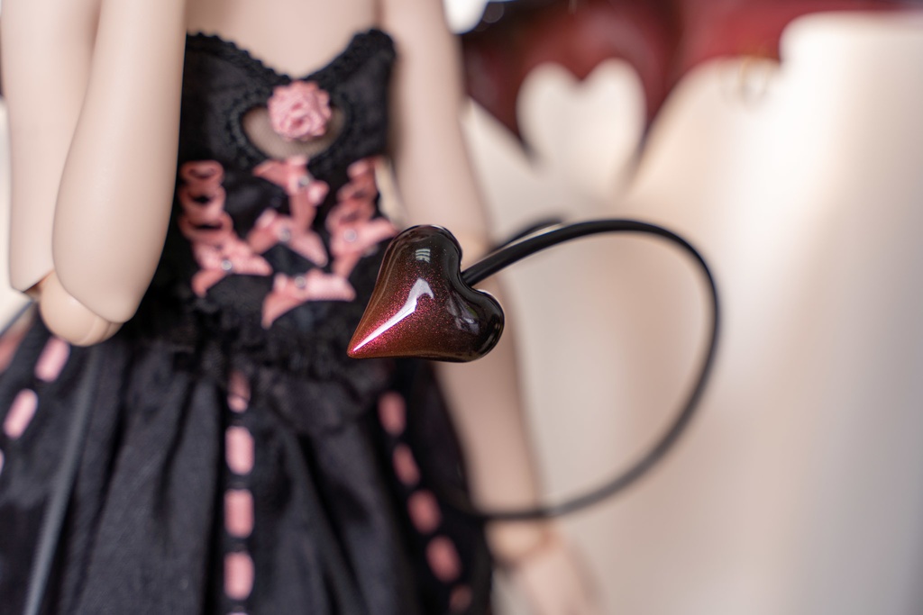 サキュバスの尻尾 全長40cm+