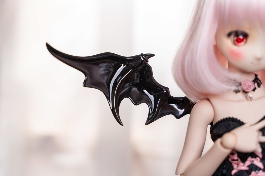 サキュバスの羽 可動