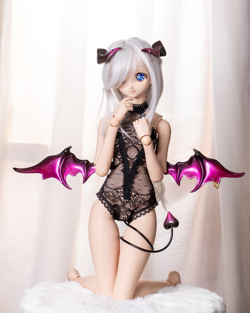 サキュバスの羽 可動