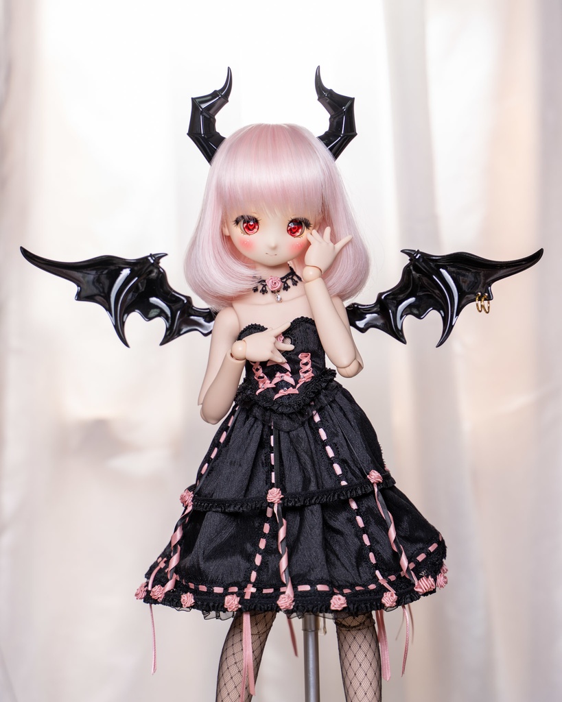 サキュバスの羽 可動