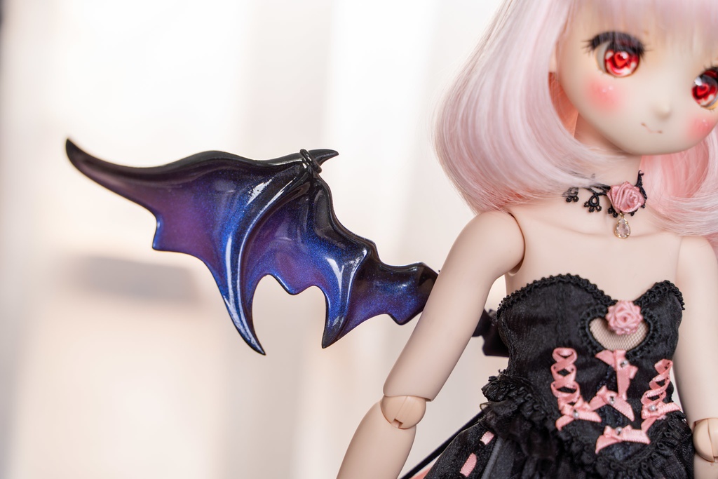 サキュバスの羽 可動