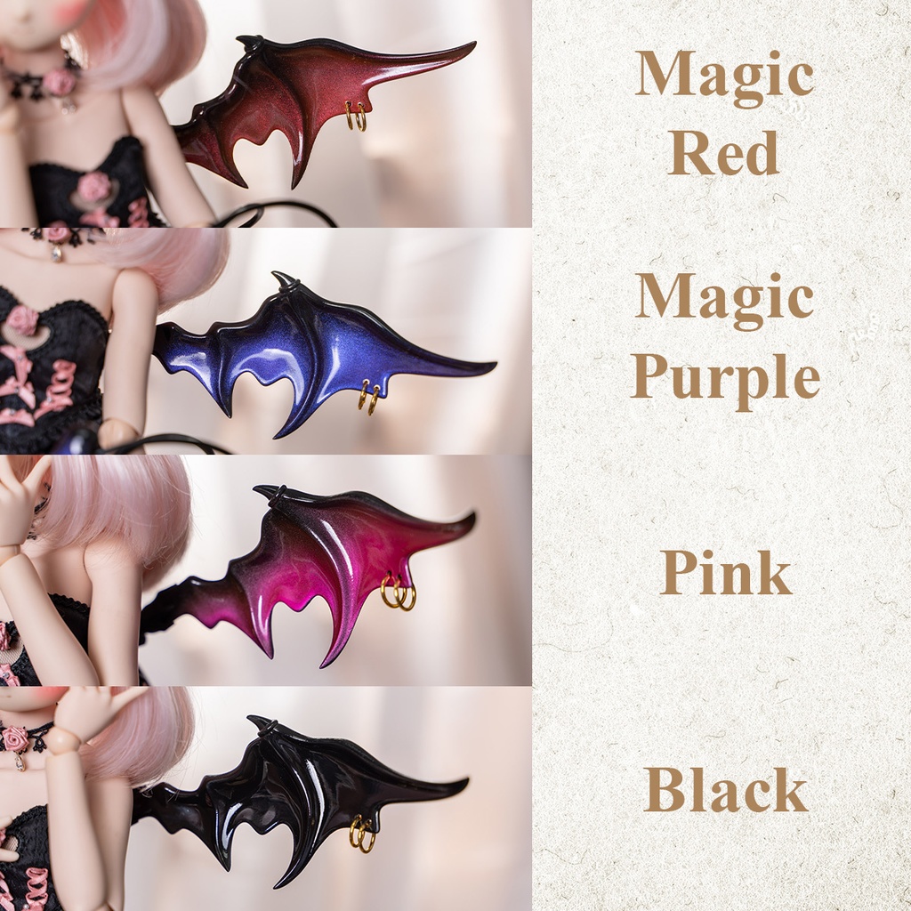 サキュバスの羽 可動