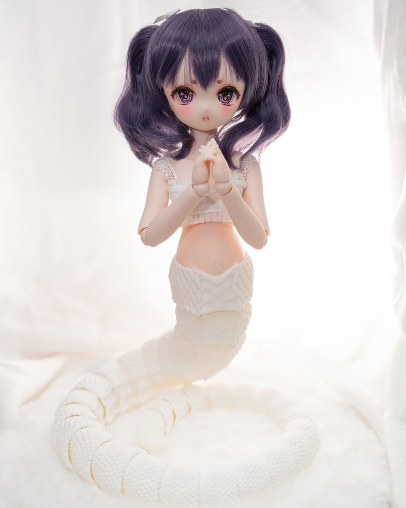 白蛇ラミア 尻尾パーツ (MDD対応)