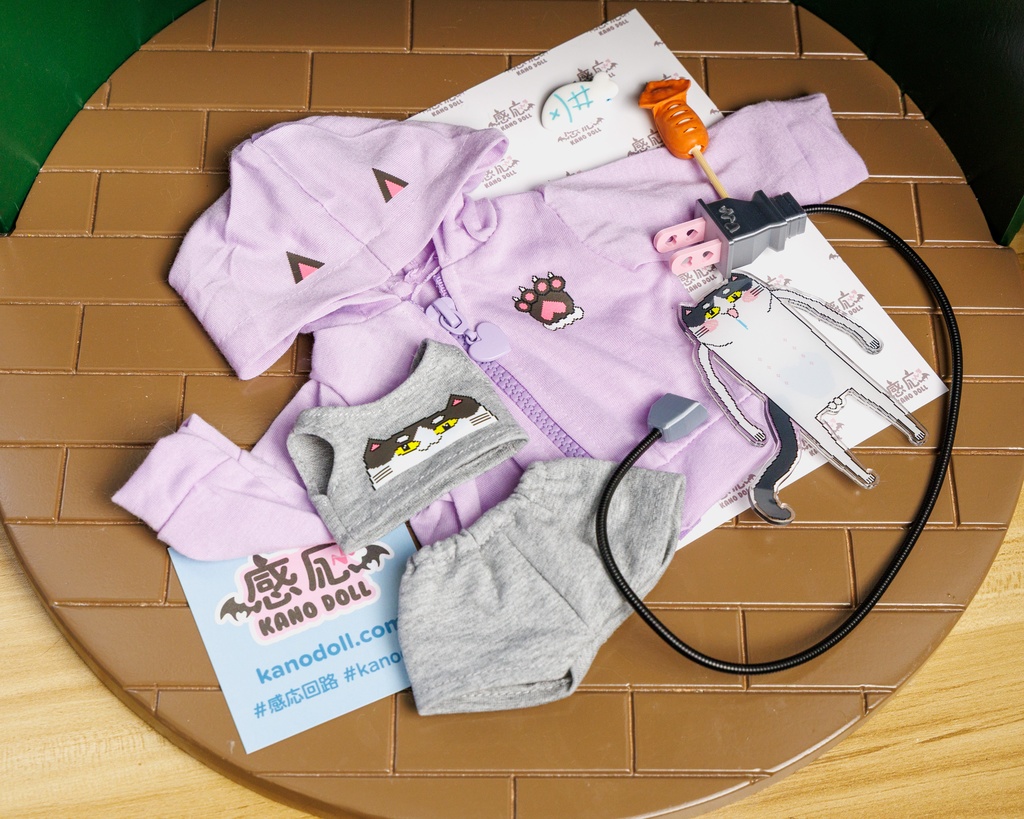 1/4電子ピクセル猫セット