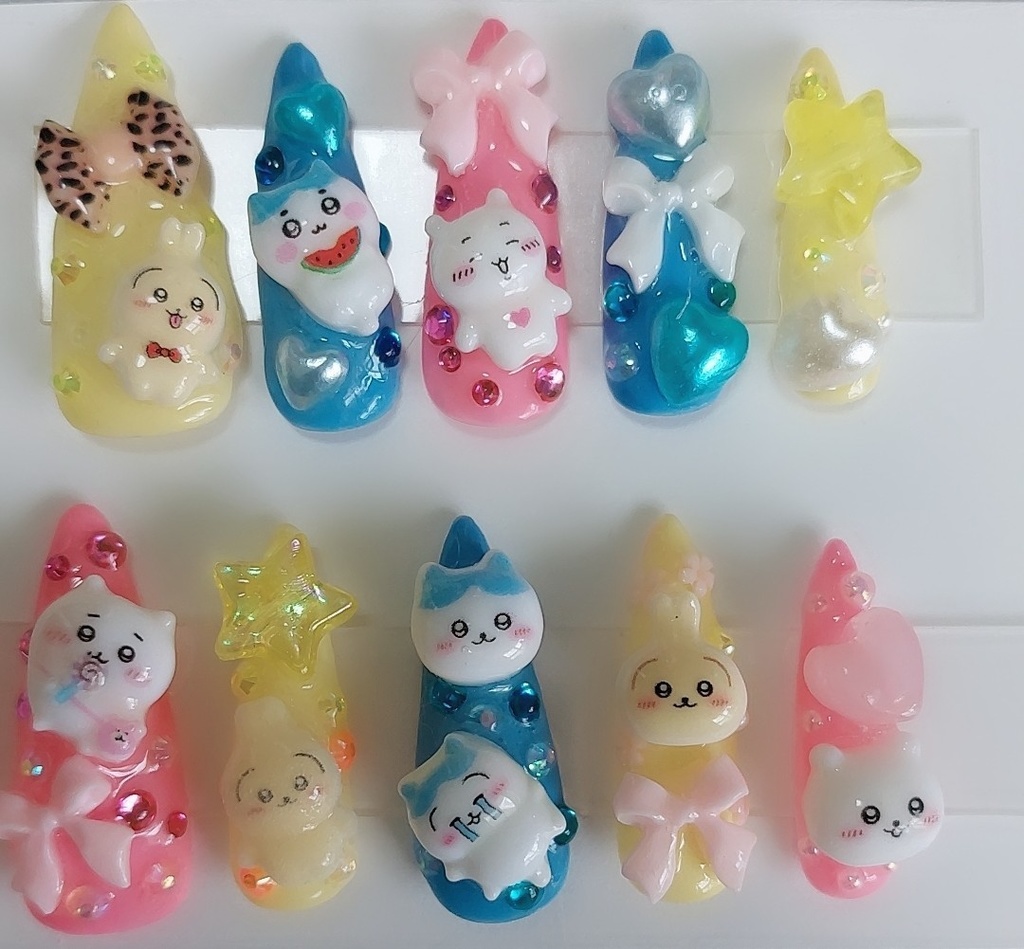 ちいかわネイルチップ  ちいかわ