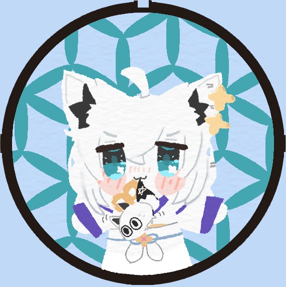 けもけもフブちゃん缶バッチ