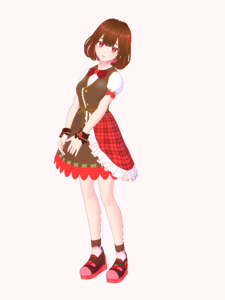 Strawberry Chocolate - VRoid Model -【衣装配布あり】
