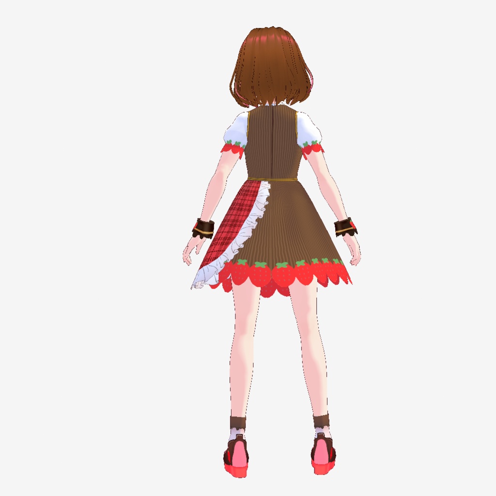 Strawberry Chocolate - VRoid Model -【衣装配布あり】