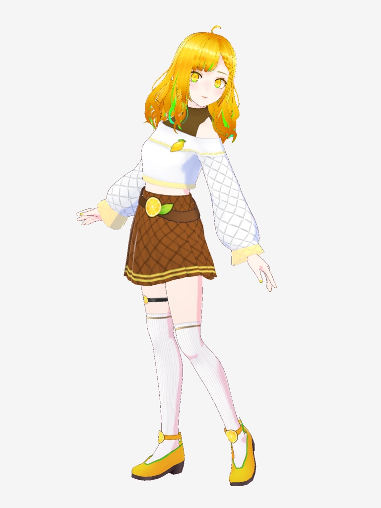 Lemon Pie - VRoid Model -【衣装配布あり】