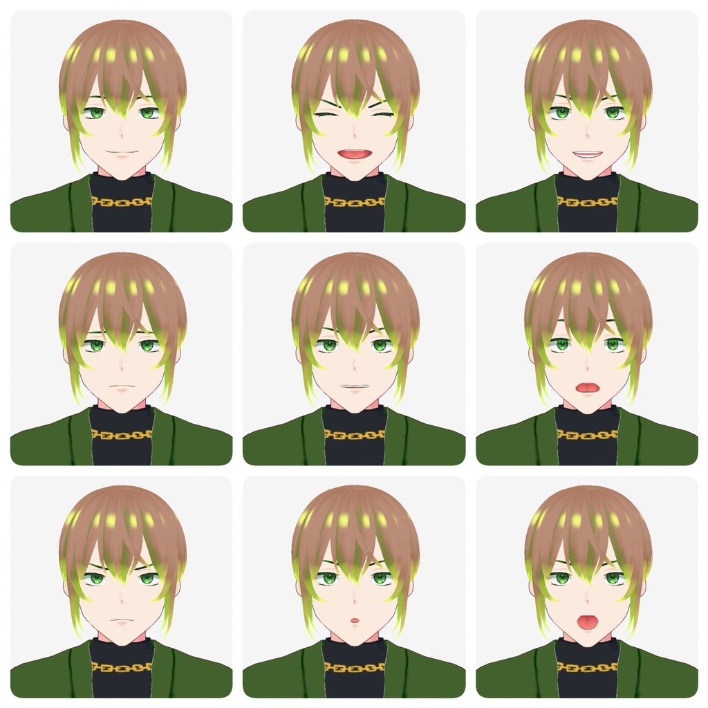 Matcha Latte - VRoid Model -【衣装配布あり】