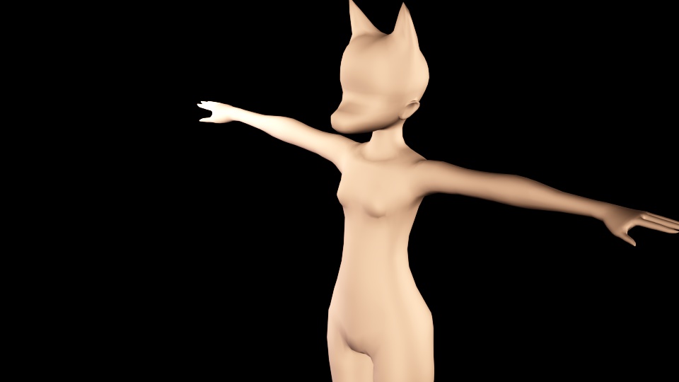 「Vrchat」マネキン / Base Model v1.0 「モジュラー||カスタマイズ可能||50+ Blendshape入れる」