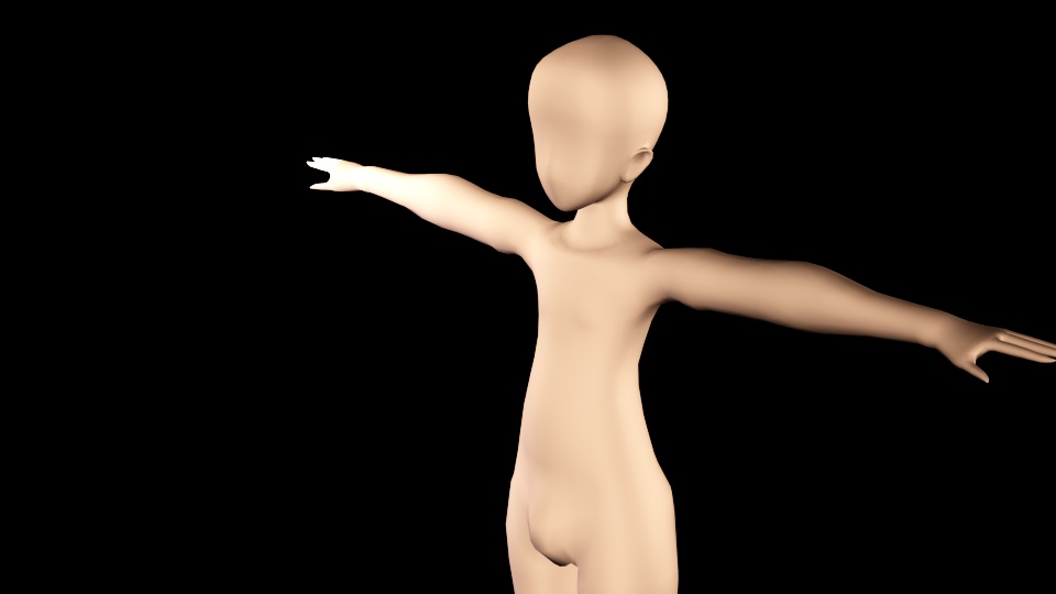 「Vrchat」マネキン / Base Model v1.0 「モジュラー||カスタマイズ可能||50+ Blendshape入れる」