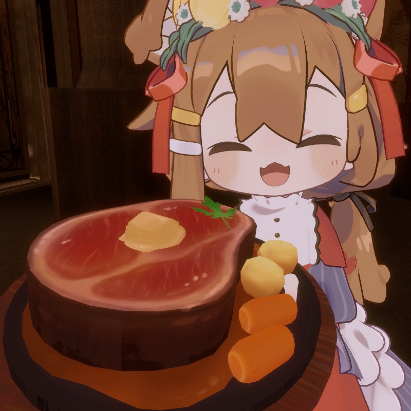 【VRChat想定】ファンタジー世界的ごはん -Fantasy meal set- 【7点】