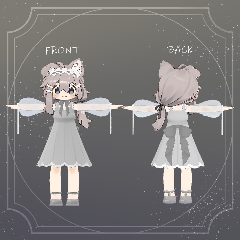 【まめひなた・まめふれんず対応衣装】眠り姫の子守唄-Sleeping Beauty's Lullaby--