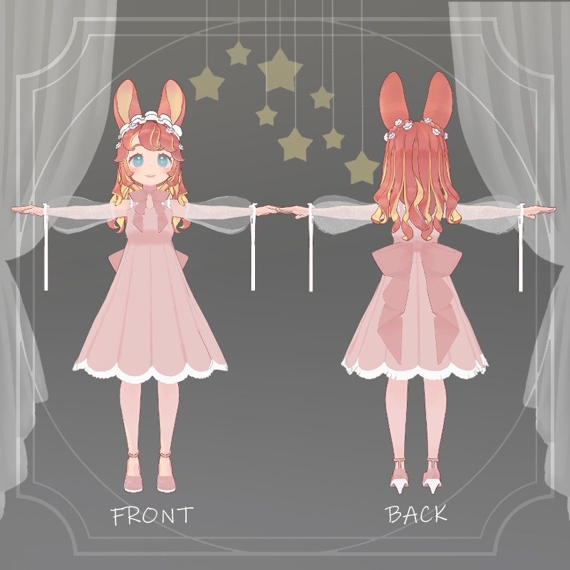 【タルトタタン、ビスキュイ・ラングドシャ対応衣装】眠り姫の子守唄-Sleeping Beauty's Lullaby-