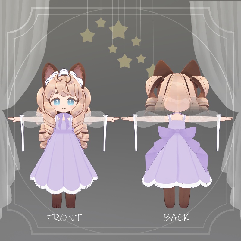 【タルトタタン、ビスキュイ・ラングドシャ対応衣装】眠り姫の子守唄-Sleeping Beauty's Lullaby-