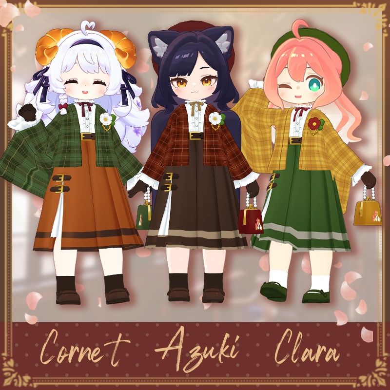 【5アバター対応】Otome Roman Modern【VRChat想定】