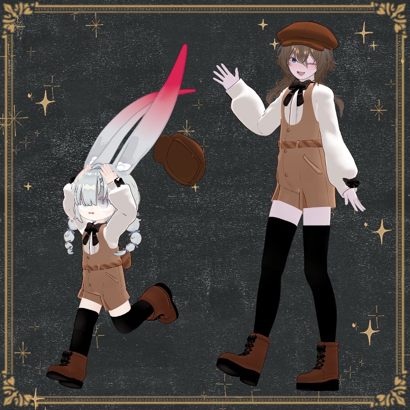 【6アバター対応】CoffeeBreak【VRChat想定】