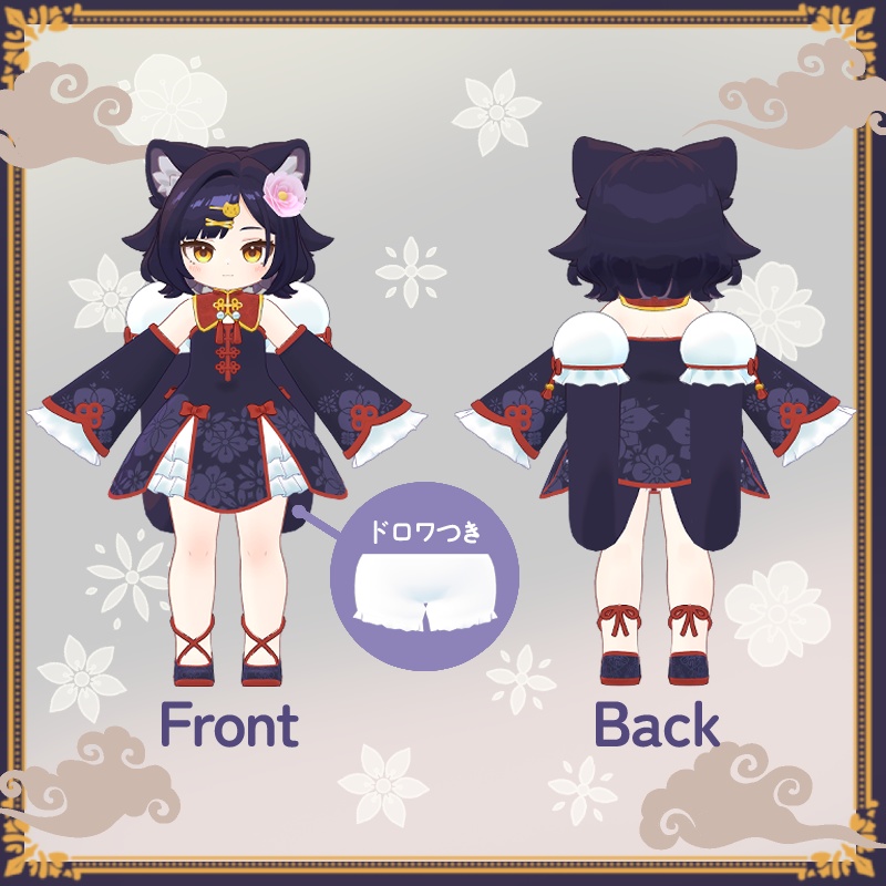 NyanNyanChina【アズキ・クララ・コロネ対応衣装】