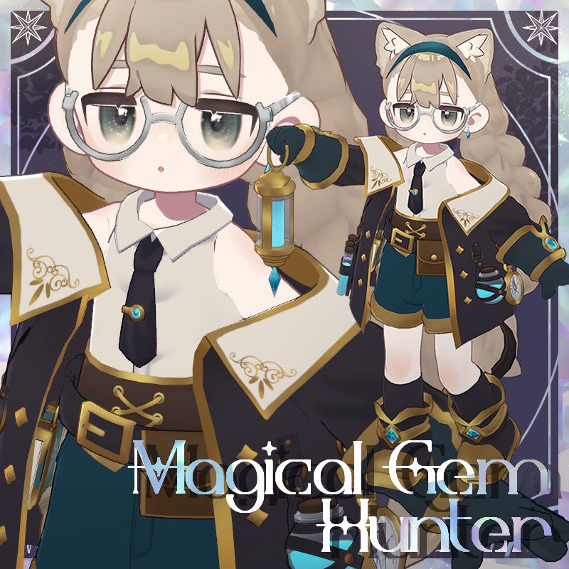 【💎セール中！】MagicalGemHunter【キプフェル（まめふれんず）対応衣装】