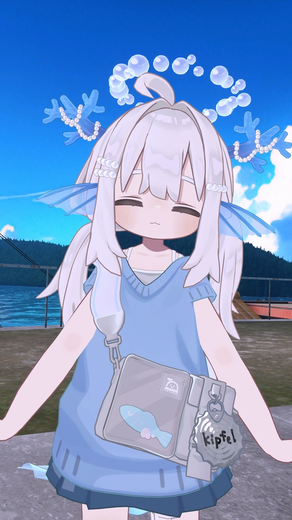 【ヘイロー&アクセサリー4点】NarikiriMermaidSet【キプフェル対応】