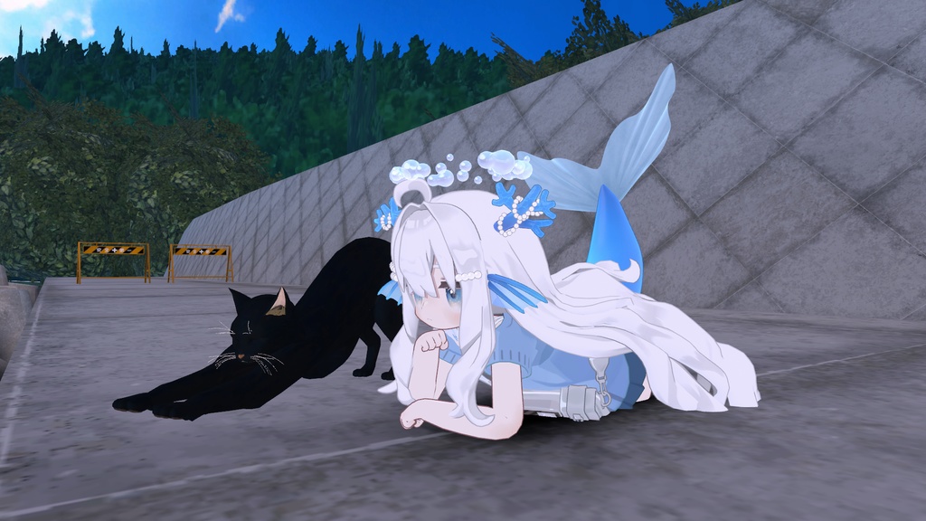 【ヘイロー&アクセサリー4点】NarikiriMermaidSet【キプフェル対応】