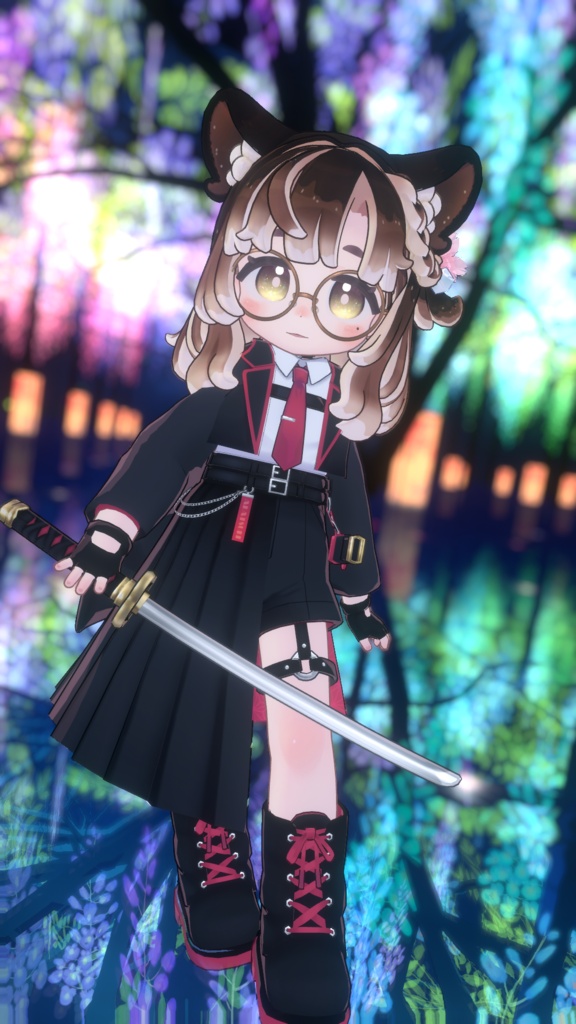 【📢SALE(~5/15)】暁猫-Akeneko-【4アバター対応】
