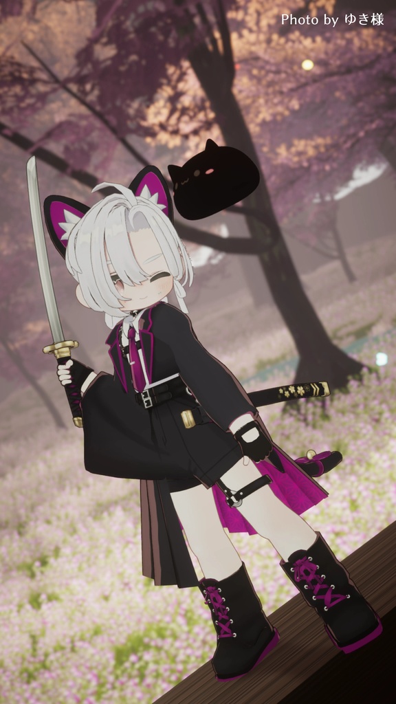 【4アバター対応】暁猫-Akeneko-